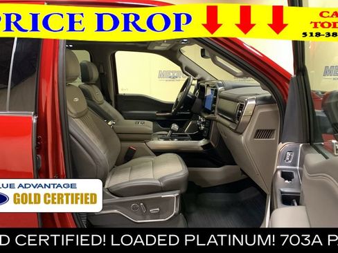 Certified 2024 Ford F150 Platinum w/ Equipment Group 703A Plus AWD/4WD image 13