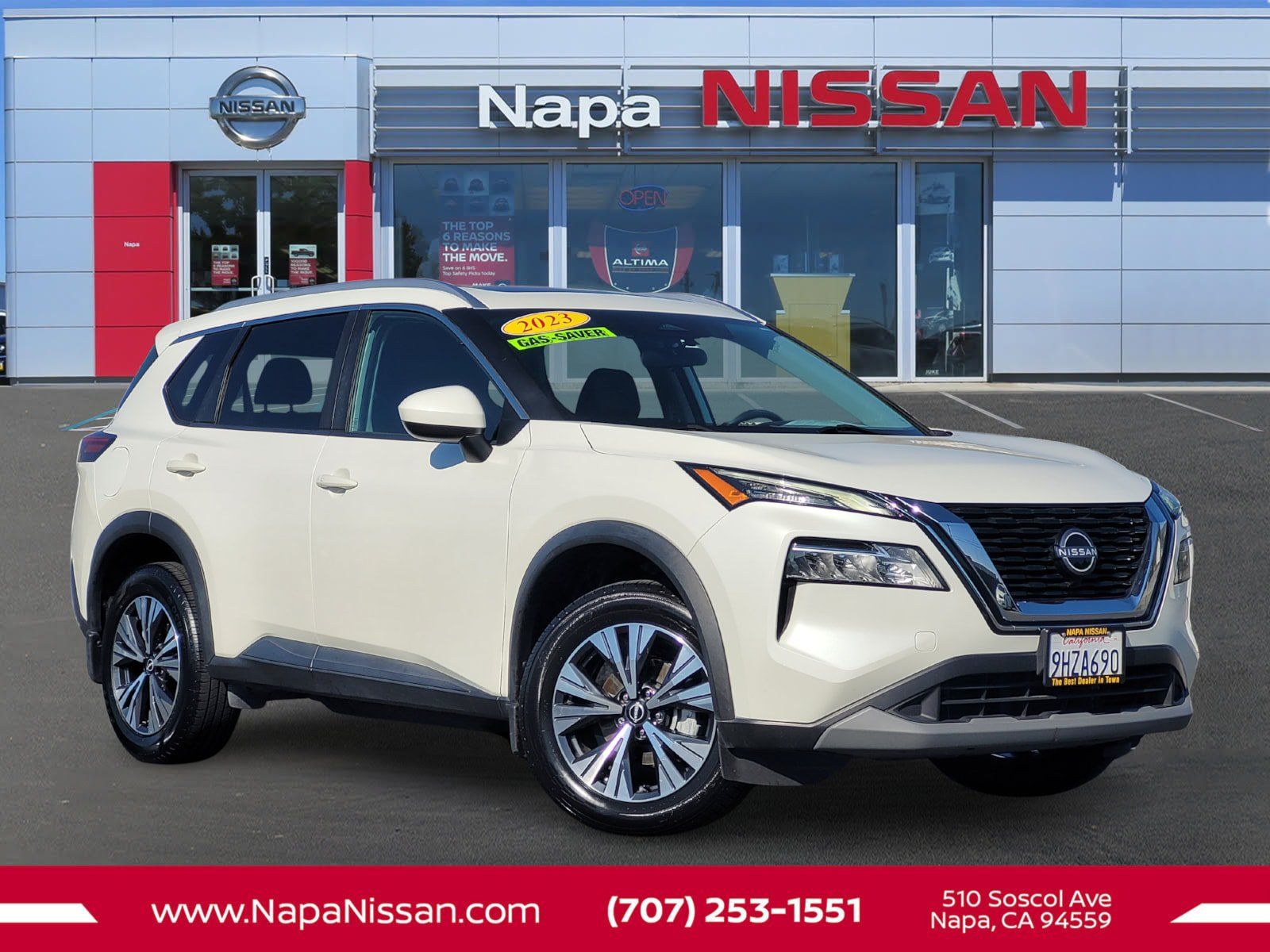 Certified 2023 Nissan Rogue SV w/ SV Premium B Package FWD image 1