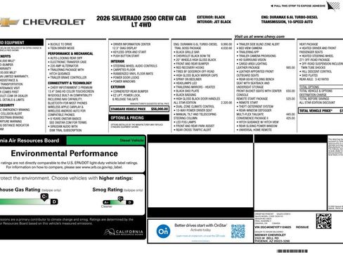 Used 2026 Chevrolet Silverado 2500 LT w/ Trail Boss Package AWD/4WD image 4