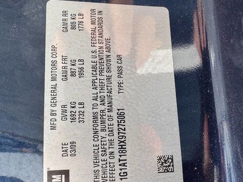 Used 2009 Chevrolet Cobalt LT image 8