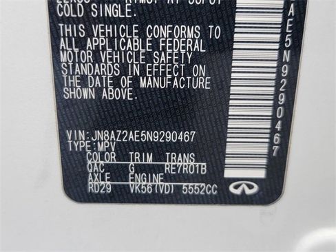 Used 2022 INFINITI QX80 Premium Select w/ Cargo Package image 31