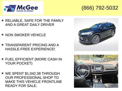 Used 2017 Toyota Highlander XLE AWD/4WD image 4