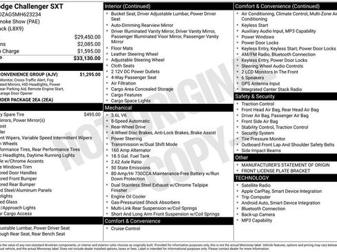 Used 2021 Dodge Challenger SXT w/ Driver Convenience Group RWD image 2