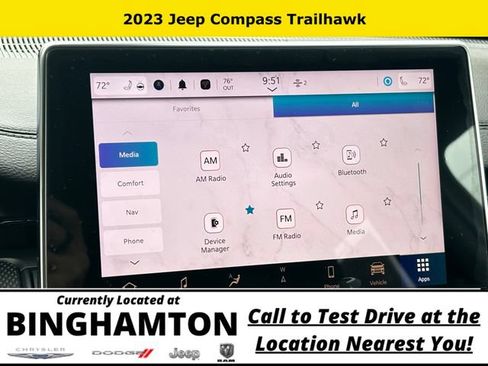 Used 2023 Jeep Compass Trailhawk w/ Trailhawk Elite Group AWD/4WD image 29