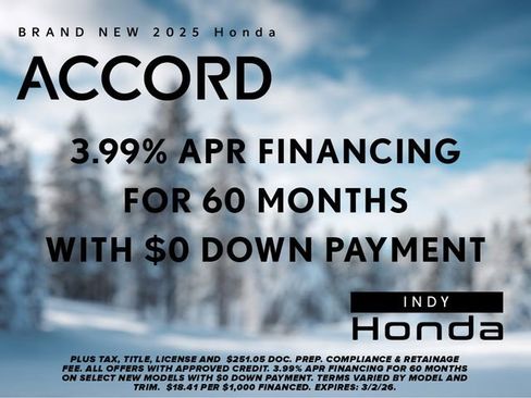 New 2026 Honda Accord SE image 4