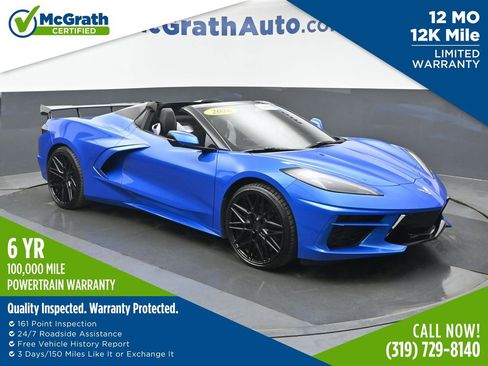 Used 2026 Chevrolet Corvette Stingray Preferred Conv w/ Stealth Interior Trim Package RWD image 1