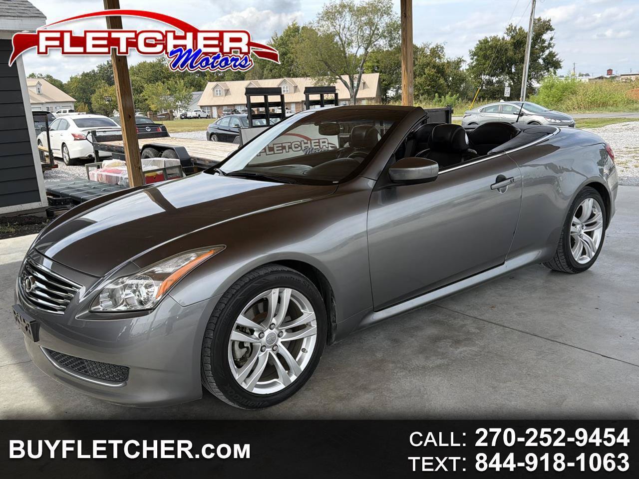 Used 2010 INFINITI G37 Convertible w/ Premium Pkg RWD image 1
