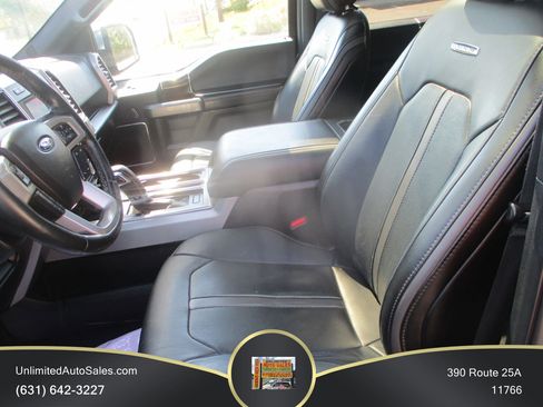 Used 2017 Ford F150 Platinum w/ Technology Package AWD/4WD image 3