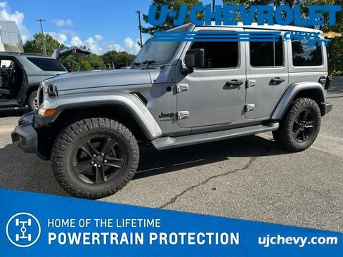 Used 2021 Jeep Wrangler Unlimited Sahara AWD/4WD image 1