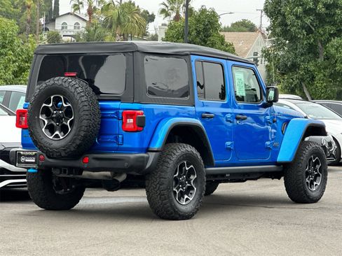 Used 2021 Jeep Wrangler Unlimited Rubicon 4xe w/ Steel Bumper Group image 3