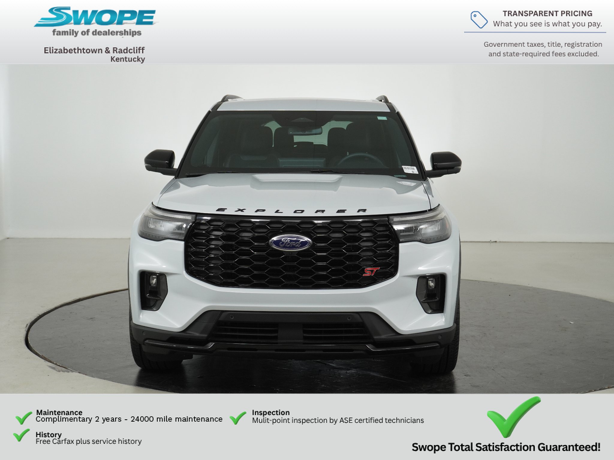 Used 2026 Ford Explorer ST w/ Sun And Sound Package AWD/4WD image 8