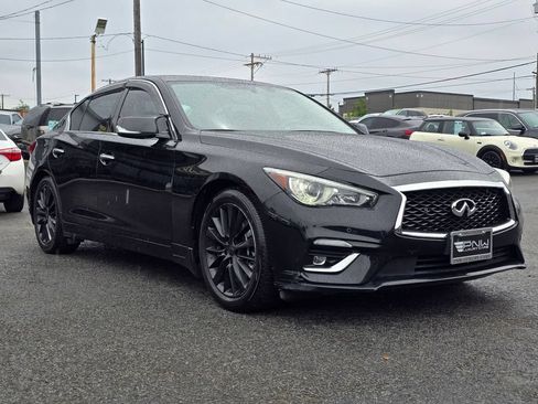 Used 2022 INFINITI Q50 Luxe w/ Cargo Package RWD image 4