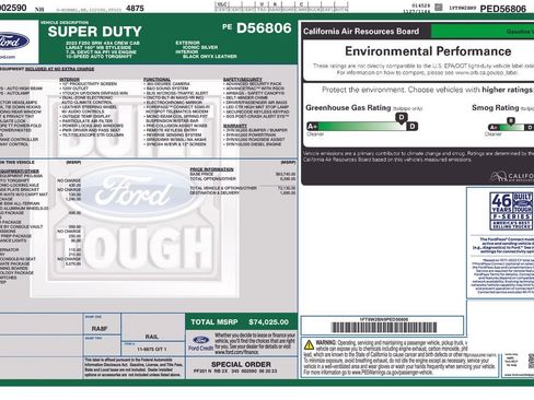 Used 2023 Ford F250 Lariat w/ Lariat Ultimate Package image 4