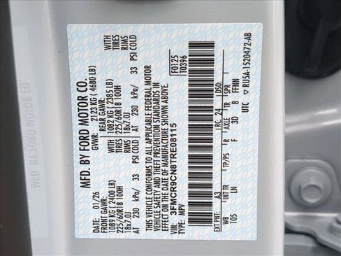 New 2026 Ford Bronco Sport Outer Banks w/ Outer Banks Tech Package+ image 17