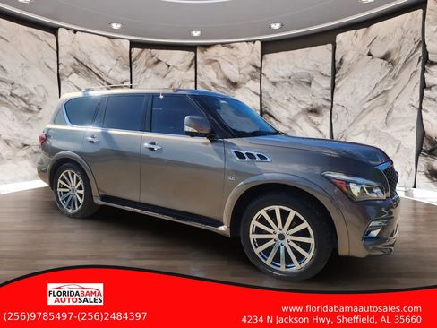 Used 2015 INFINITI QX80 4WD w/ 22" Wheel Package image 1