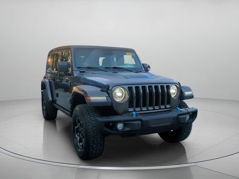 Used 2021 Jeep Wrangler Unlimited Rubicon 4xe w/ Steel Bumper Group AWD/4WD image 4