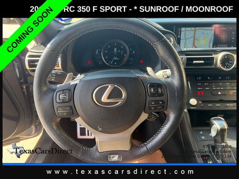 Used 2019 Lexus RC 350 F Sport w/ Accessory Package RWD image 8