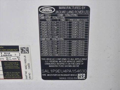 Used 2023 Land Rover Range Rover Sport SE AWD/4WD image 25