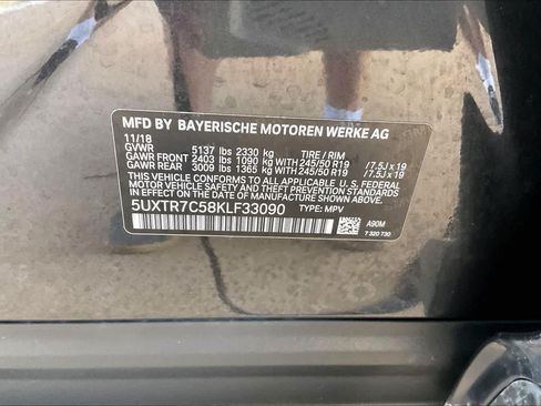 Used 2019 BMW X3 sDrive30i w/ Driving Assistance Package RWD image 33