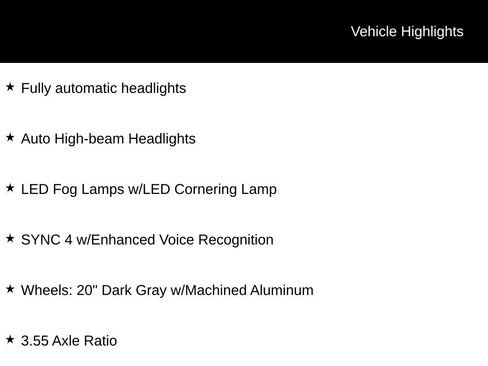 New 2025 Ford F150 STX w/ Equipment Group 200A image 8