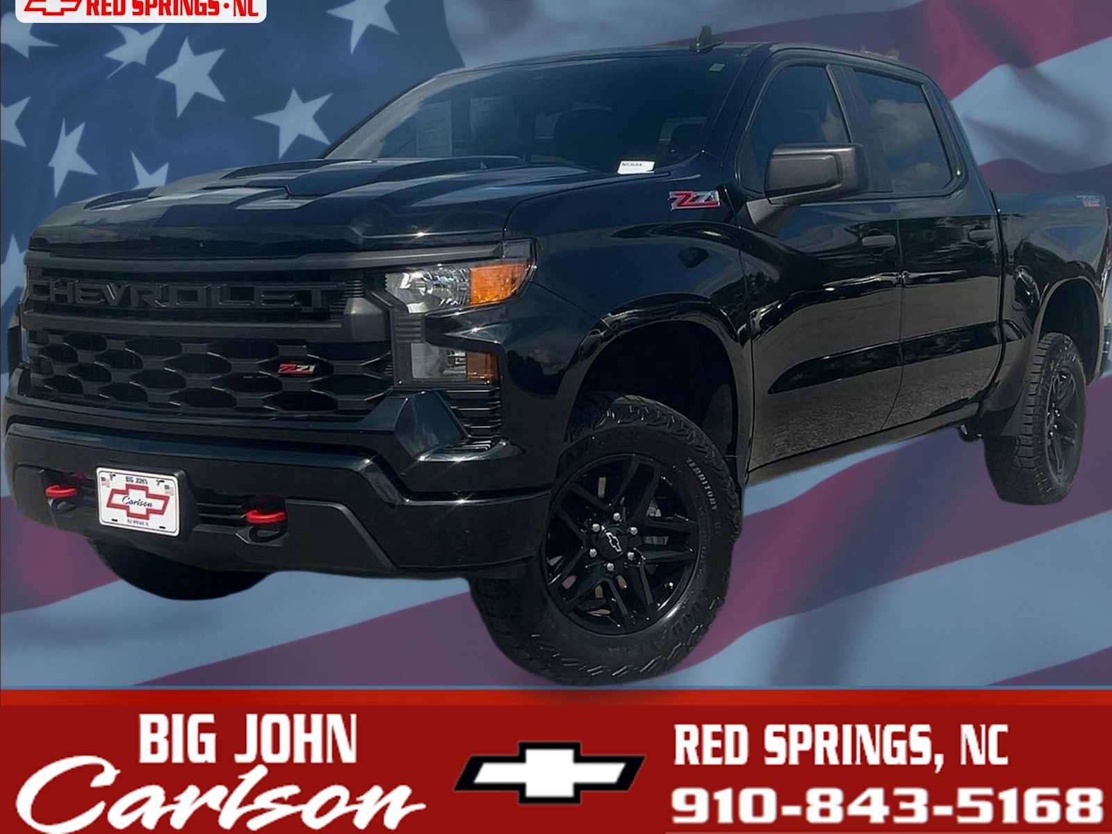 Used 2024 Chevrolet Silverado 1500 Custom Trail Boss AWD/4WD image 1