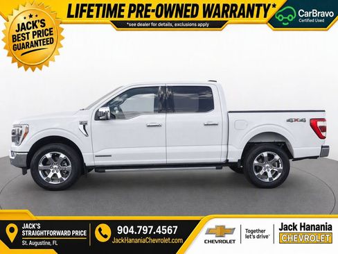 Used 2022 Ford F150 Lariat w/ Equipment Group 502A High AWD/4WD image 4