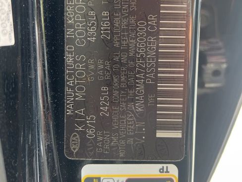 Used 2015 Kia Optima LX w/ LX Convenience Plus Package FWD image 14