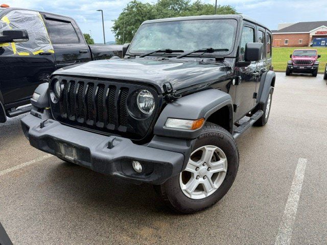 Used 2021 Jeep Wrangler Unlimited Sport w/ Cold Weather Group AWD/4WD image 1