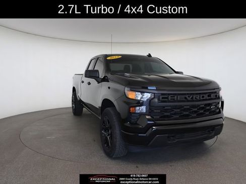 Used 2024 Chevrolet Silverado 1500 Custom w/ Turbomax Blackout Package image 29