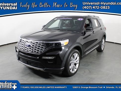 Used 2021 Ford Explorer Platinum w/ Equipment Group 601A image 1