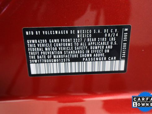 Used 2025 Volkswagen Jetta GLI Autobahn FWD image 72