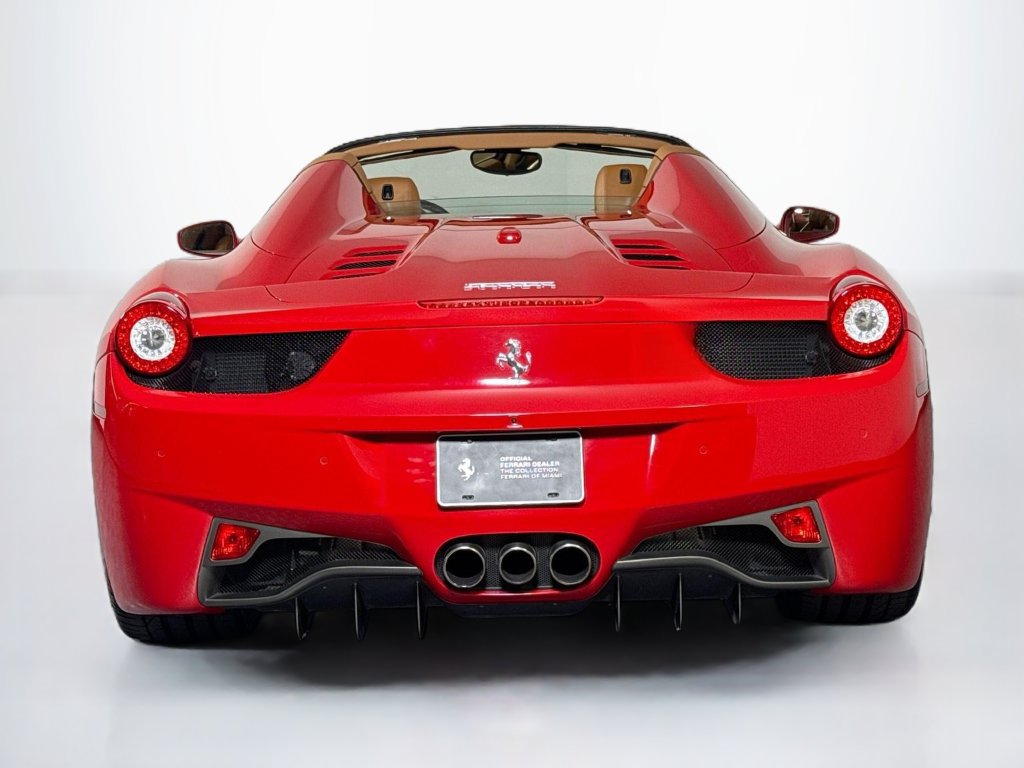 Certified 2015 Ferrari 458 Spider RWD image 8