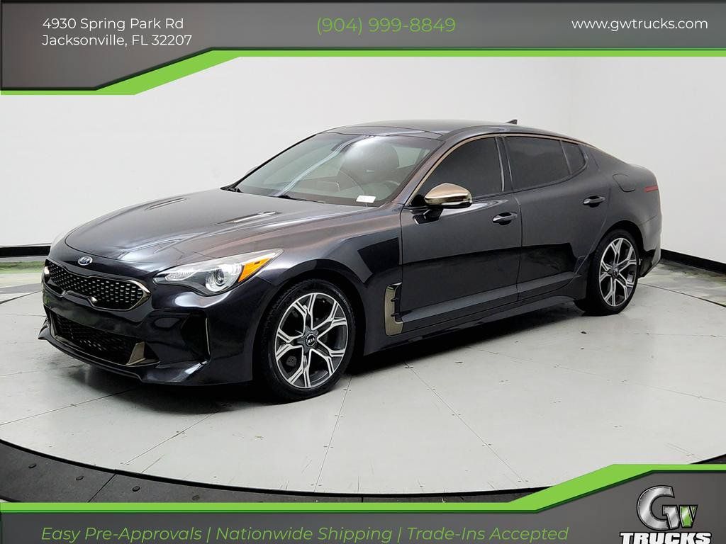 Used 2021 Kia Stinger GT-Line w/ Sun & Sound Package RWD image 1