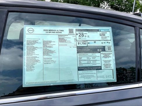 New 2026 Nissan Altima 2.5 SR image 13