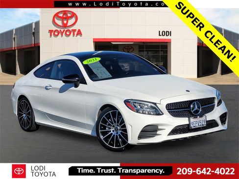Used 2021 Mercedes-Benz C 300 Coupe w/ AMG Line image 1