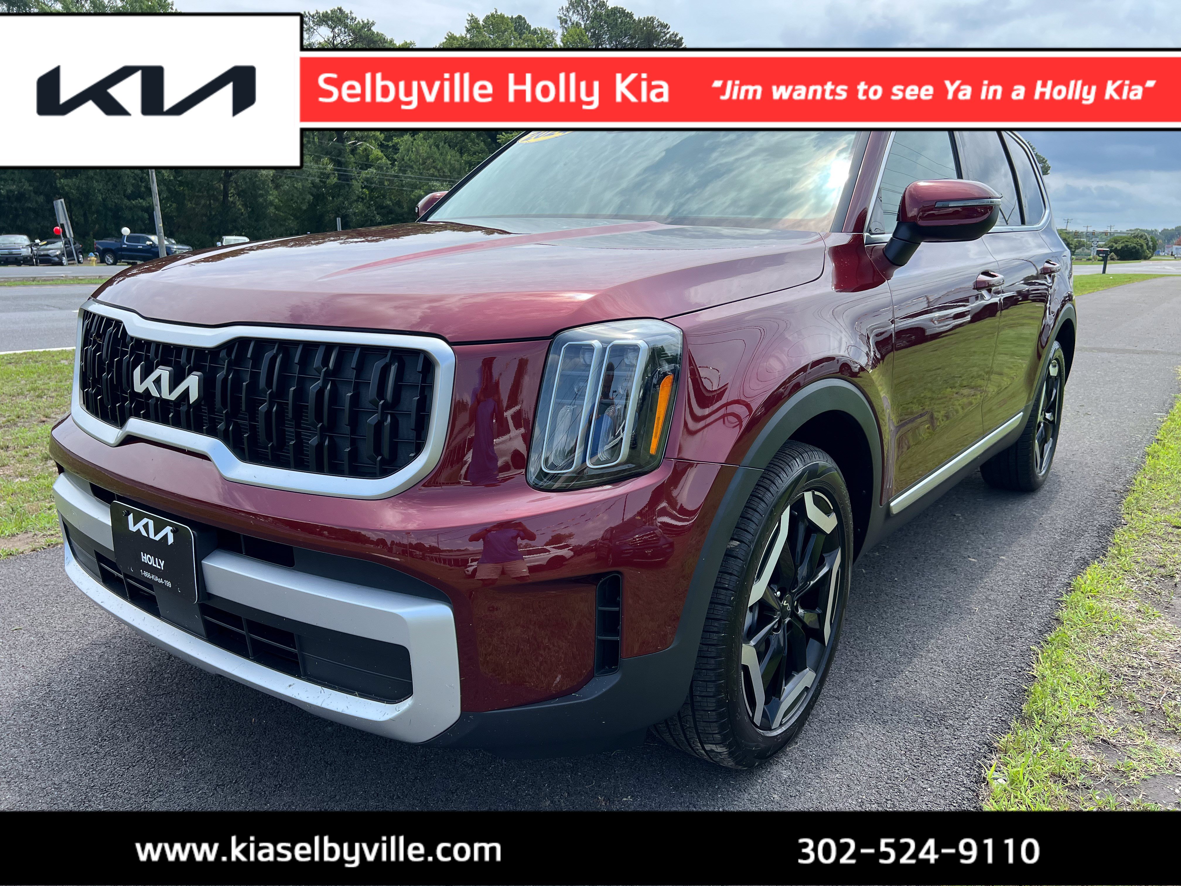 Used 2024 Kia Telluride EX w/ EX Captain's Chair Package AWD/4WD image 1