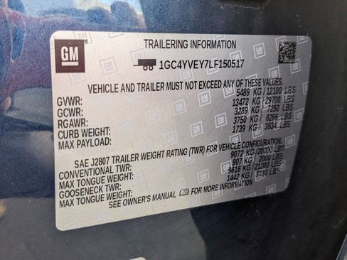 Used 2020 Chevrolet Silverado 3500 High Country w/ Technology Package image 38