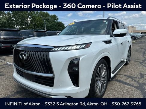 Certified 2026 INFINITI QX80 Luxe w/ Exterior Package AWD/4WD image 1