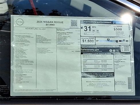 New 2026 Nissan Rogue SV w/ SV Premium Package image 11