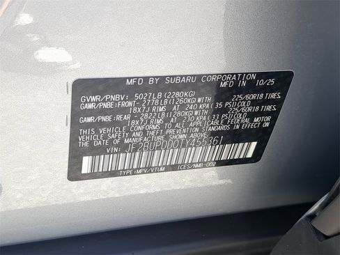 New 2026 Subaru Outback Limited image 34