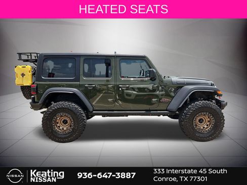 Used 2022 Jeep Wrangler Unlimited Rubicon w/ Steel Bumper Group AWD/4WD image 9
