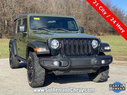 Used 2021 Jeep Wrangler Unlimited Sport image 9