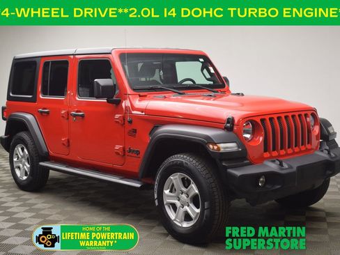Used 2023 Jeep Wrangler Unlimited Sport image 1