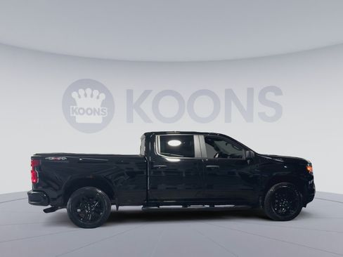 Used 2025 Chevrolet Silverado 1500 Custom w/ Turbomax Blackout Package AWD/4WD image 7