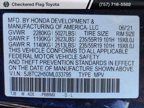 Used 2021 Acura RDX AWD w/ Technology Package image 23
