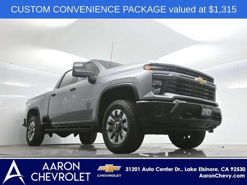 Used 2025 Chevrolet Silverado 2500 Custom w/ Custom Convenience Package AWD/4WD image 2