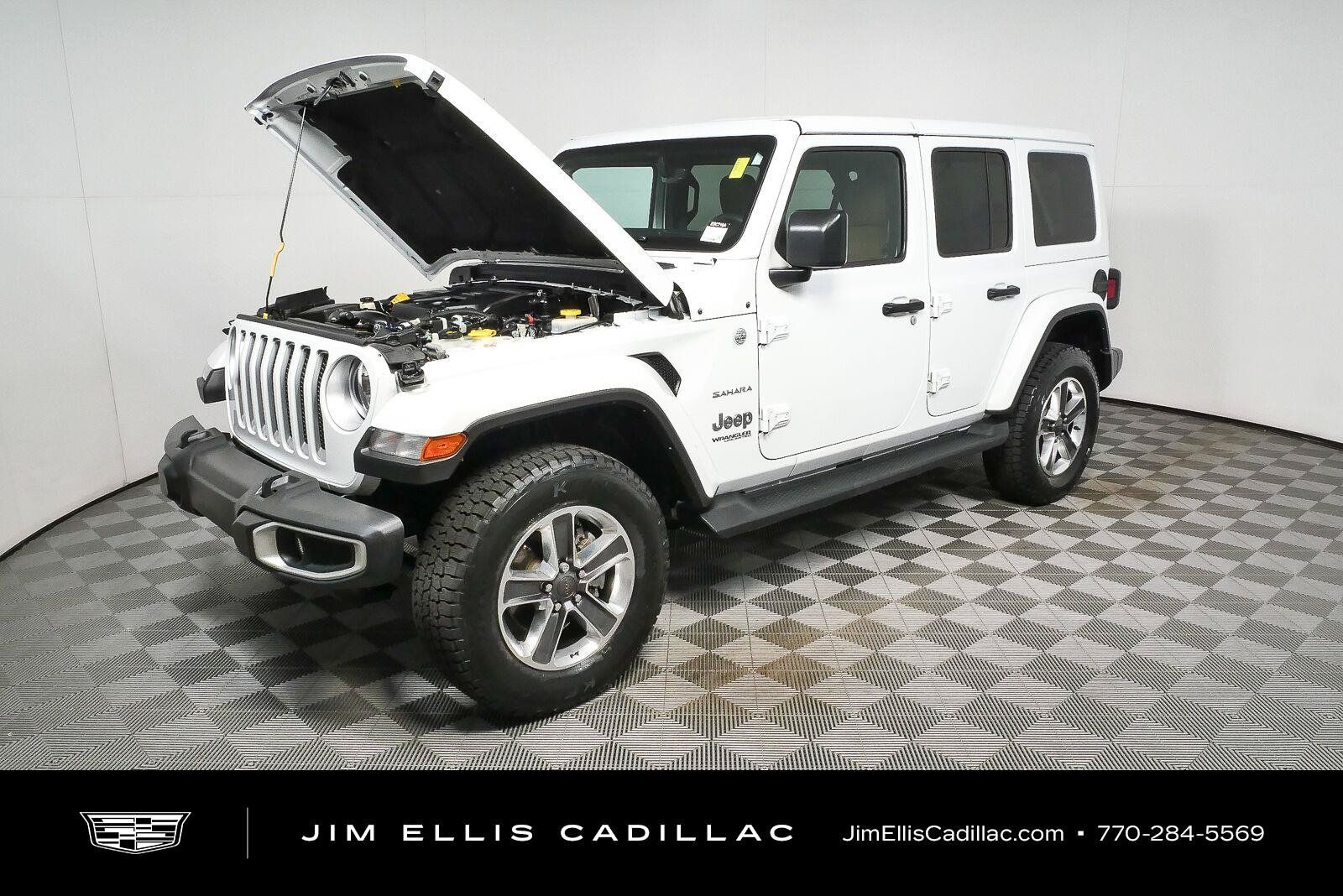 Used 2021 Jeep Wrangler Unlimited Sahara AWD/4WD image 31