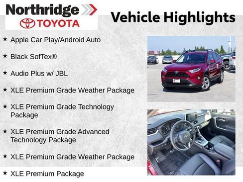 Used 2021 Toyota RAV4 XLE Premium AWD/4WD image 2