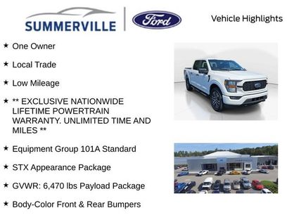 Certified 2023 Ford F150 XL w/ STX Appearance Package