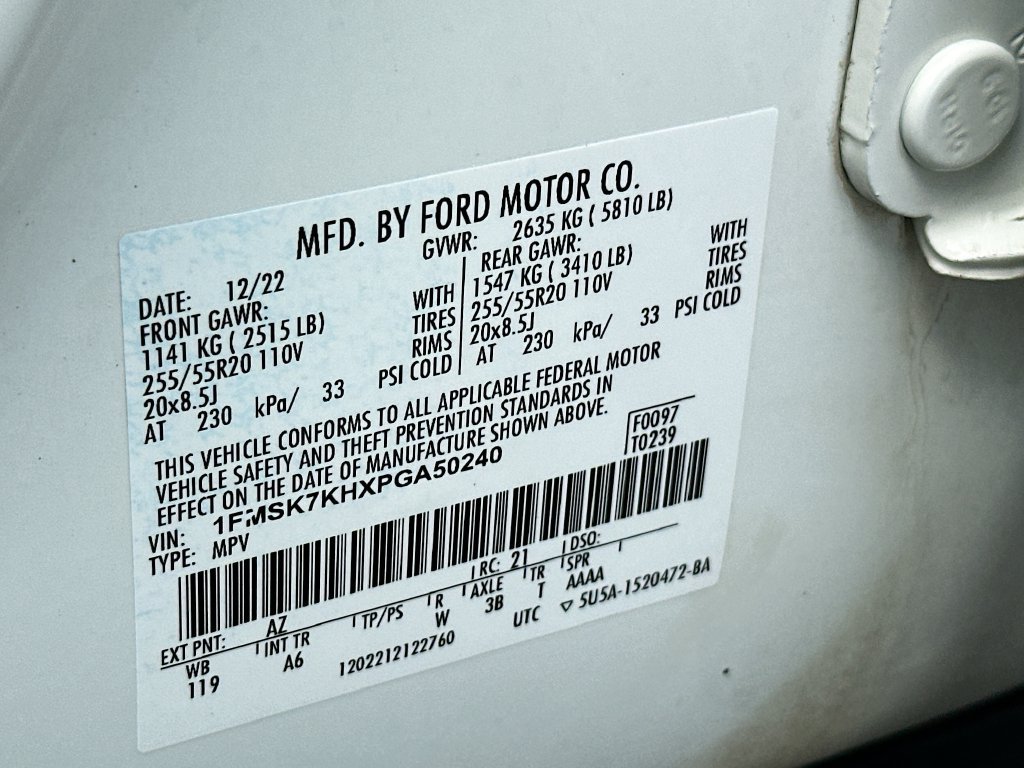 Used 2023 Ford Explorer ST-Line w/ Class IV Trailer Tow Package RWD image 27